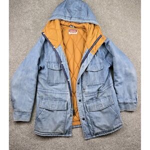 Vintage Levi's Other Jacket M Cotton Blue Denim Orange Tab 70s